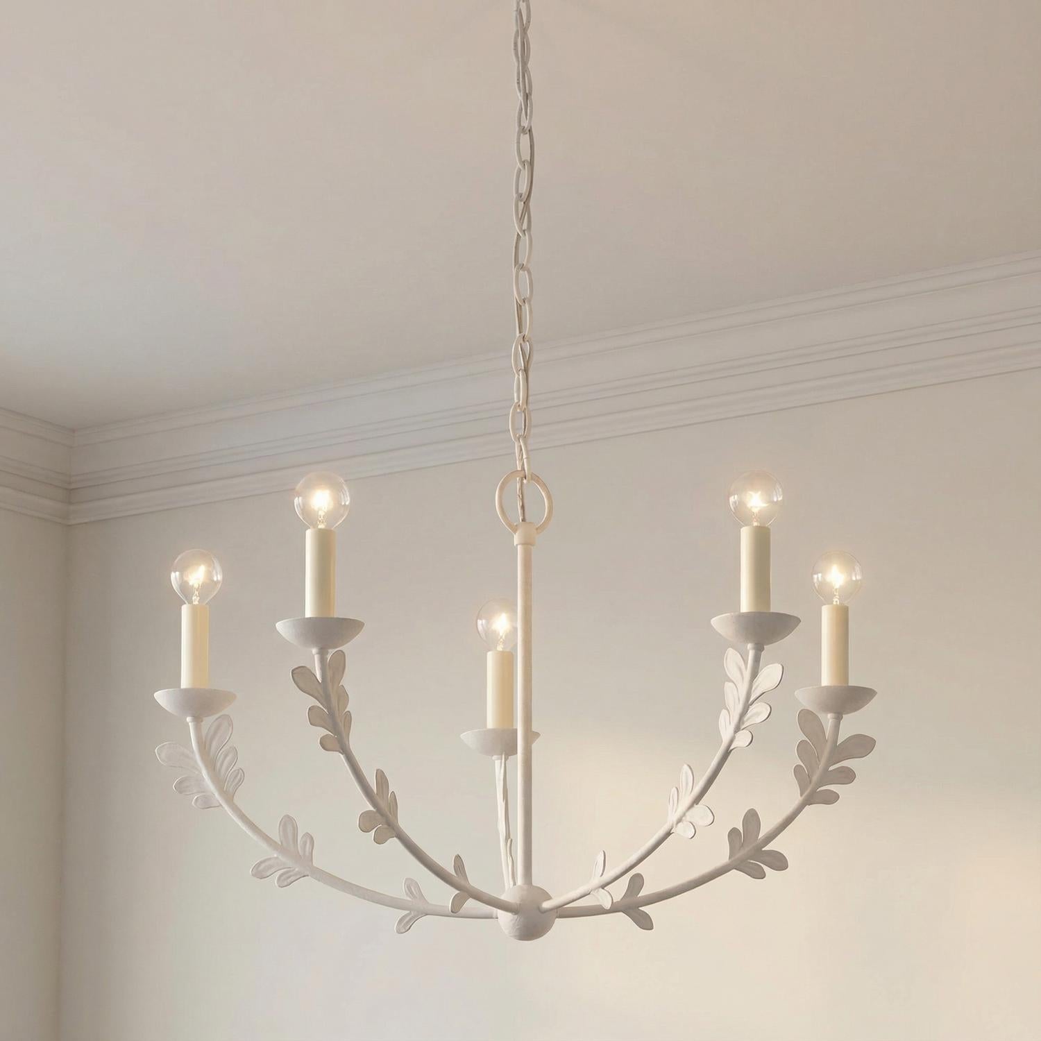Aviva 5 Light Botanical Chandelier 28