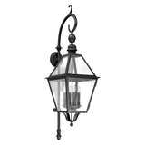 Ashford Outdoor Wall Light, Large 47" Black