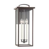 Sullivan Outdoor Wall Light, Large 22" Bronze