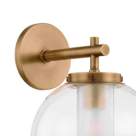 Rogers Outdoor Wall Light, 14" Vintage Brass
