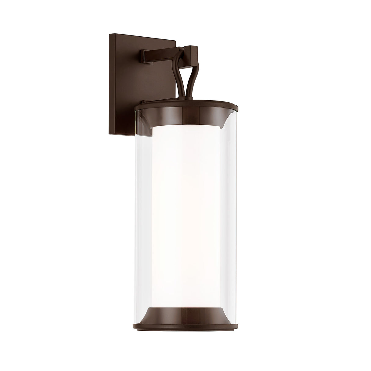 Halsey Outdoor Wall Light, 18" Bronze