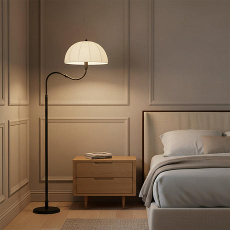 Trudy Floor Lamp 68", Matte Black