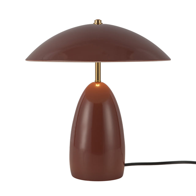 Aubrey LED Table Lamp 14", Maroon