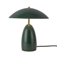 Aubrey LED Table Lamp 14", Hunter Green