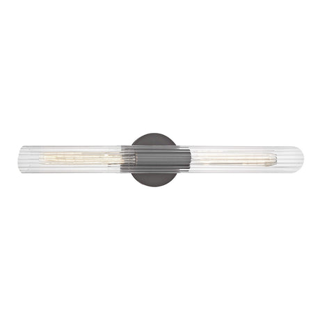 Orion 2 Light Wall Sconce 25", Old Bronze