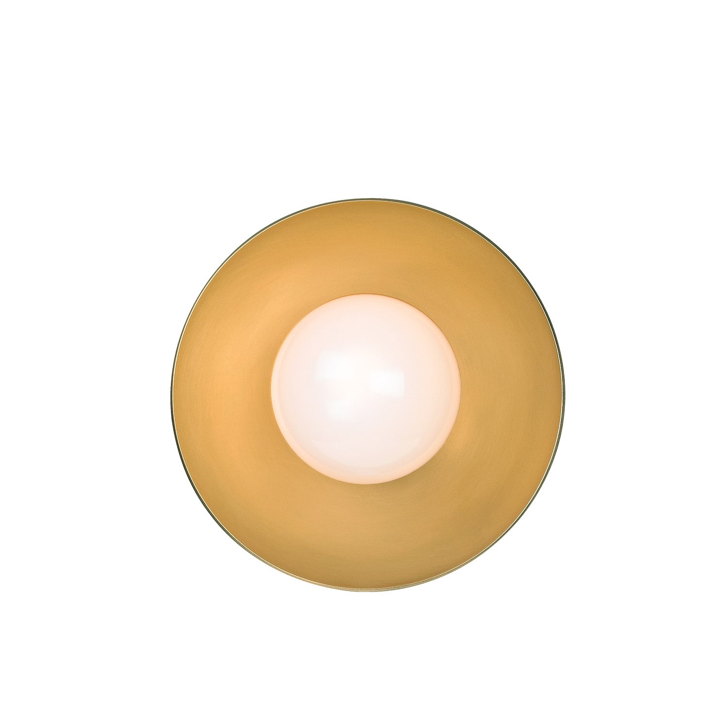 Liam 1 Light Wall Sconce, Aged Brass