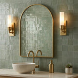 Connor 1 Light Wall Sconce 15", Aged Brass