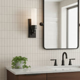 Connor 1 Light Wall Sconce 15" for Modern home with White Tile