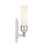 Connor 1 Light Wall Sconce 15", Polished Nickel