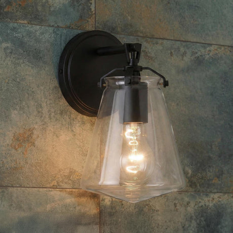 Addison Wall Sconce, Matte Black