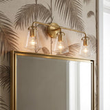 Addison 3 Light Vanity Light, Brass