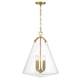 Addison Extra Large Pendant 18", Brass