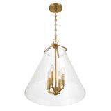 Addison Extra Large Pendant 18", Brass