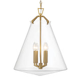 Addison Extra Large Pendant 18", Brass