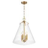Addison Extra Large Pendant 18", Brass