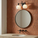 Maya 2 Light Vanity, Old Bronze