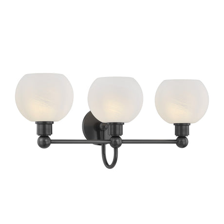 Maya 3 Light Vanity, Old Bronze