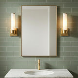 Griffin 1 Light Vanity 12", Aged Brass