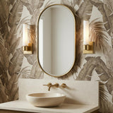 Griffin 1 Light Vanity 12", Aged Brass