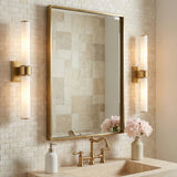 Griffin 2 Light Vanity 20" for Modern home with Beige Tile