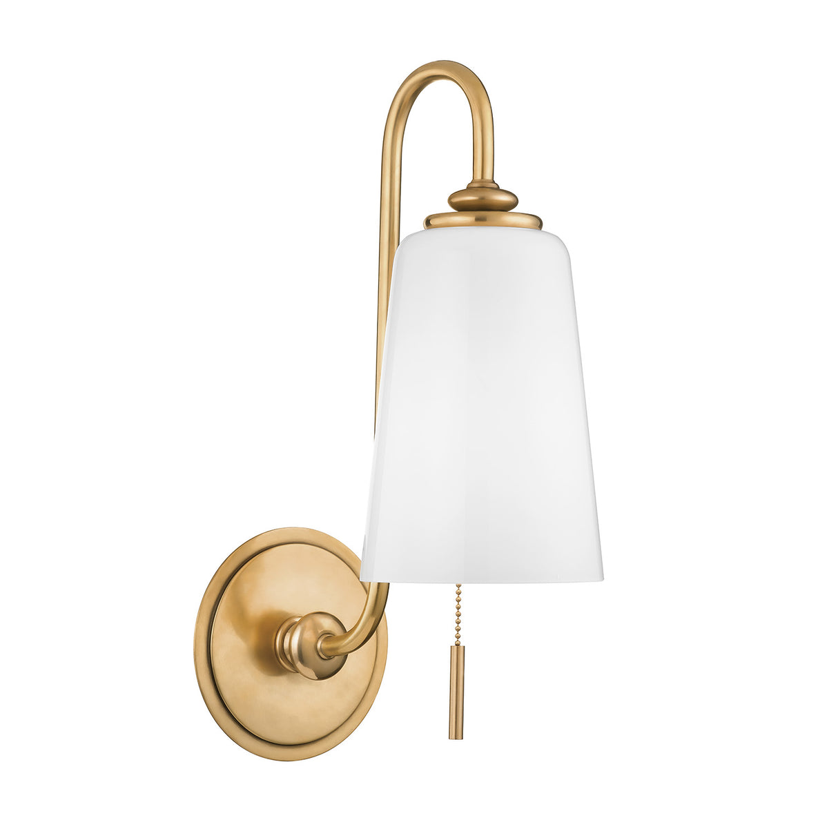 Nolan Wall Sconce 16", Aged Brass
