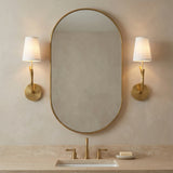 Magnolia Single Wall Sconce for Transitional home with Beige Walls