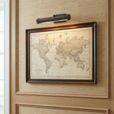 Graham Medium Picture Light for Transitional home with Beige Grasscloth