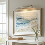 Graham Extra Large Picture Light for Coastal home with Gray walls