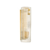 Jensen 1 Light Wall Sconce 14", Aged Brass