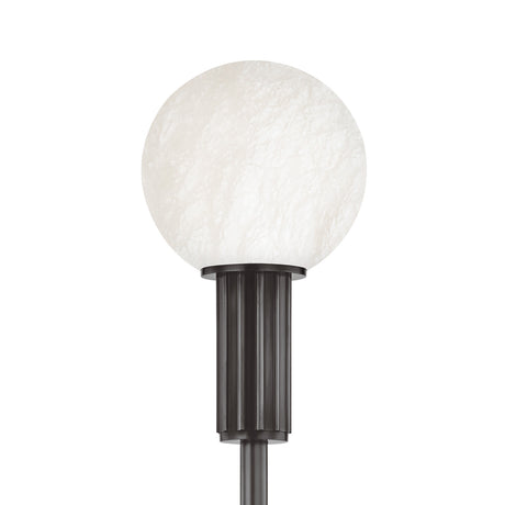 Rex Wall Sconce 22", Distressed Bronze and Alabaster
