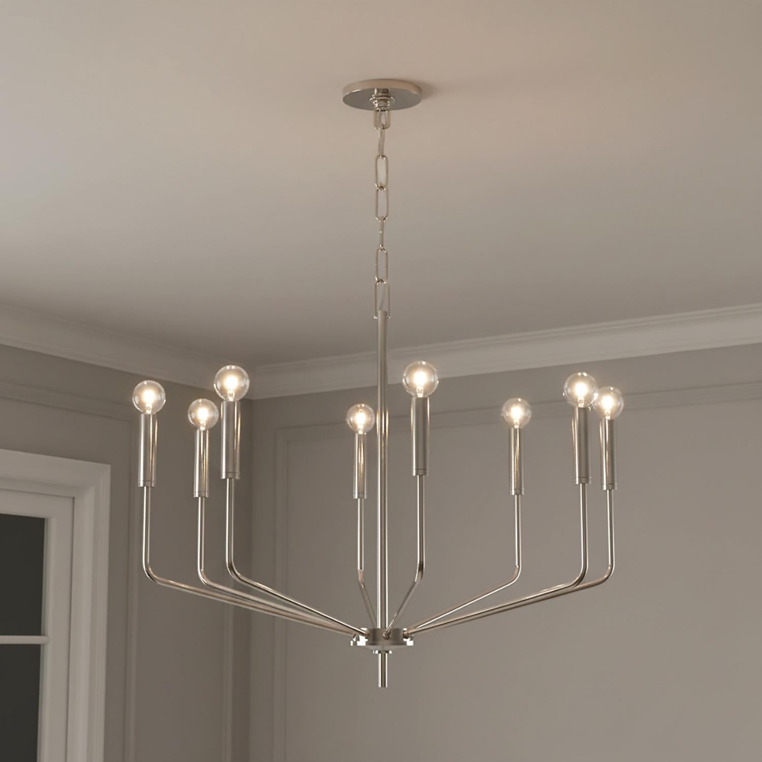 Hollis 8 Light Chandelier 30