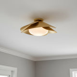 Lola Flush Mount 22 for Modern home with Gray walls