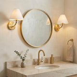 Morgan Wall Sconce 11", Aged Brass