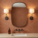 Marlowe Wall Sconce 14" for Transitional home with Terracotta Tile