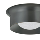 Jonah LED Flush Mount 14", Distressed Bronze