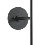 Scarlett Wall Sconce 26", Forged Iron