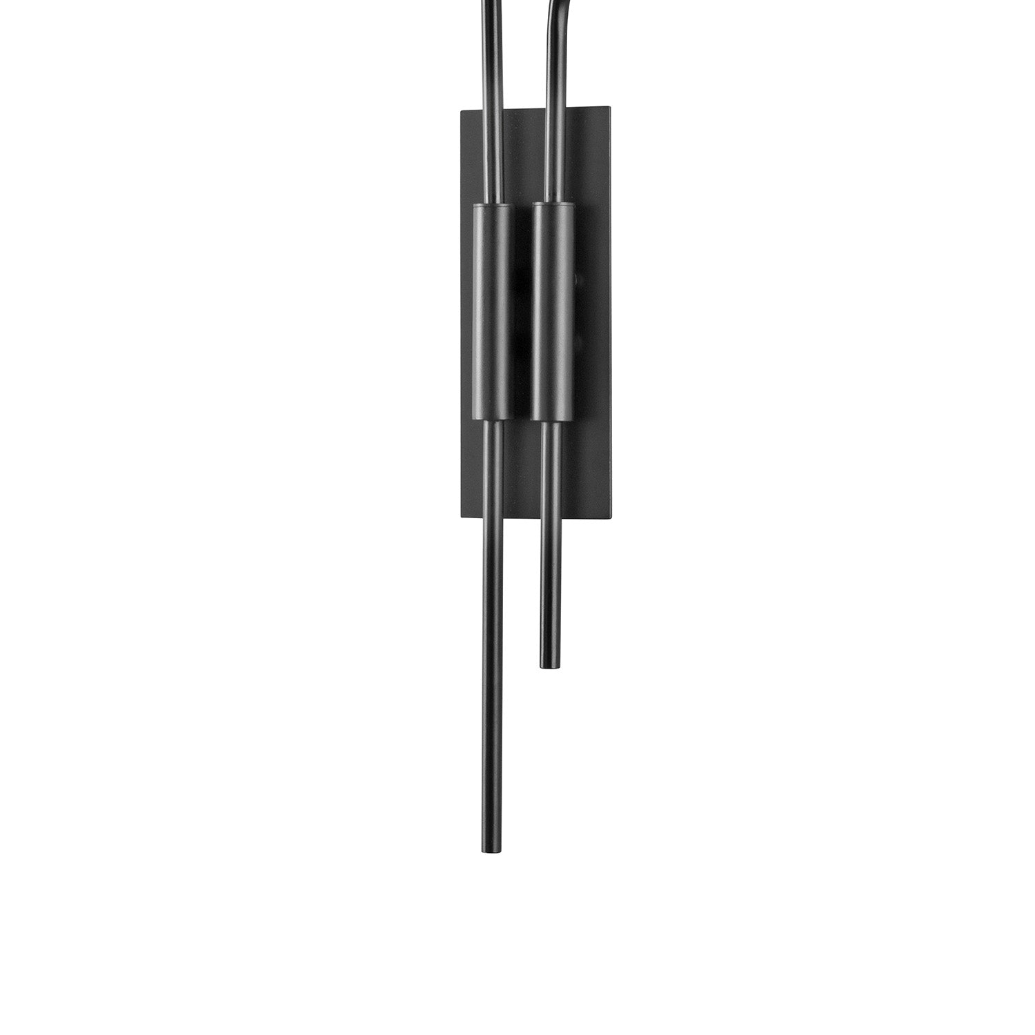 Royce Plug-in Wall Sconce, Soft Black