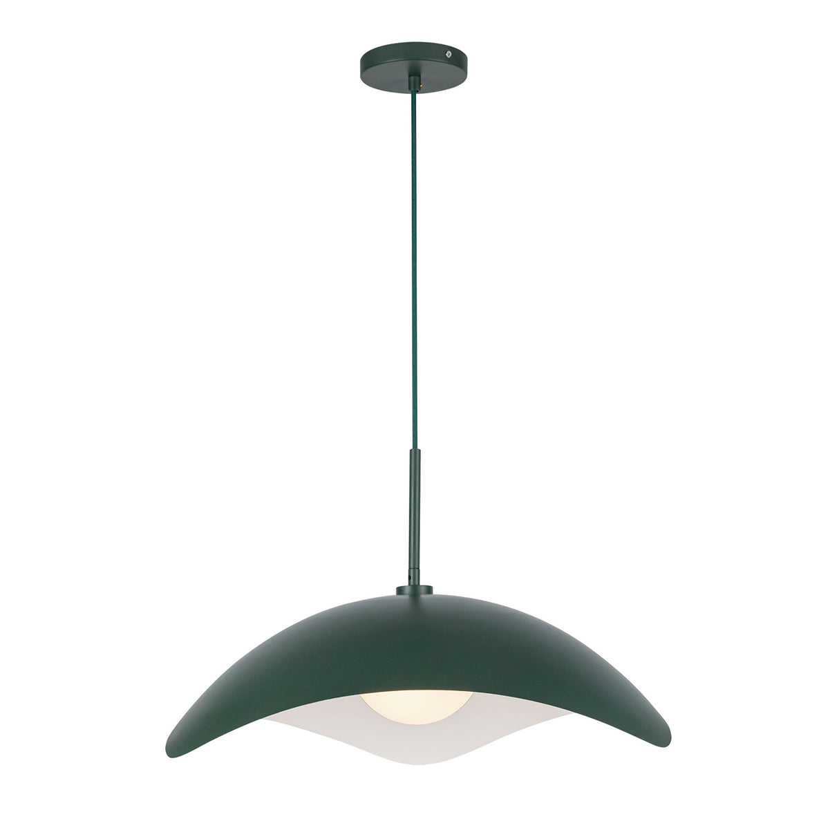 Presley Pendant 22", Hunter Green