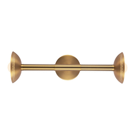 Sheila 2 Light LED Wall Sconce 23", Brushed Brass