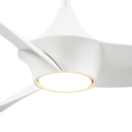 Dover LED Ceiling Fan 56", White
