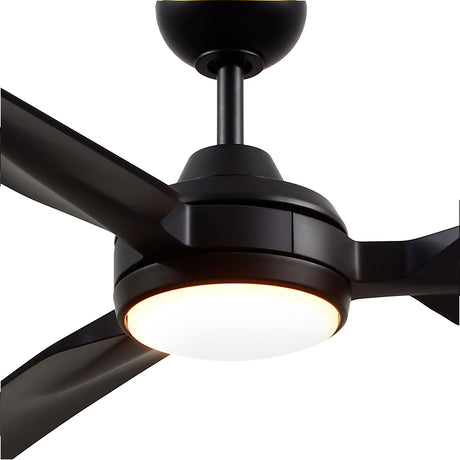 Hobbs LED Ceiling Fan 60", Matte Black