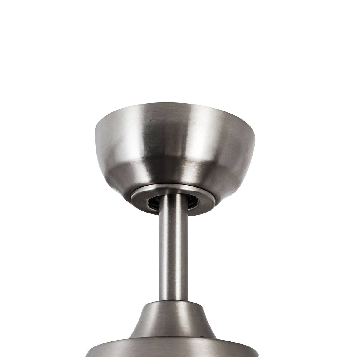Lorain LED Light Ceiling Fan 54", Brushed Nickel and Matte Black Smart Fan, 3-Speed, Reversible, High Performance Air Flow