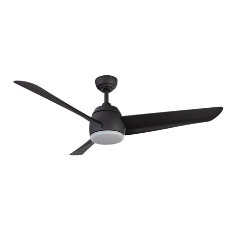 Lorain LED Ceiling Fan 54", Matte Black