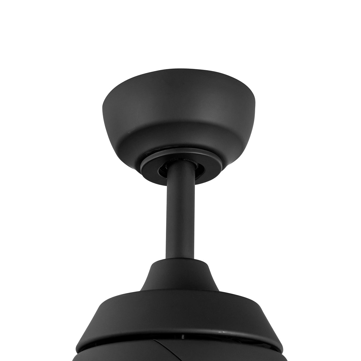 Lorain LED Light Ceiling Fan 54", Matte Black Smart Fan, 3-Speed, Reversible, High Performance Air Flow