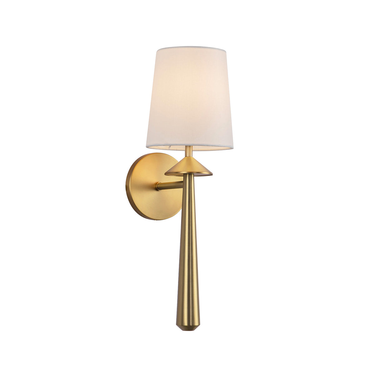 Sabina Wall Sconce 18", Brushed Brass