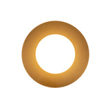 Sol LED Flush Mount 6", Brushed Brass