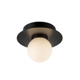 Sol LED Flush Mount 6", Matte Black