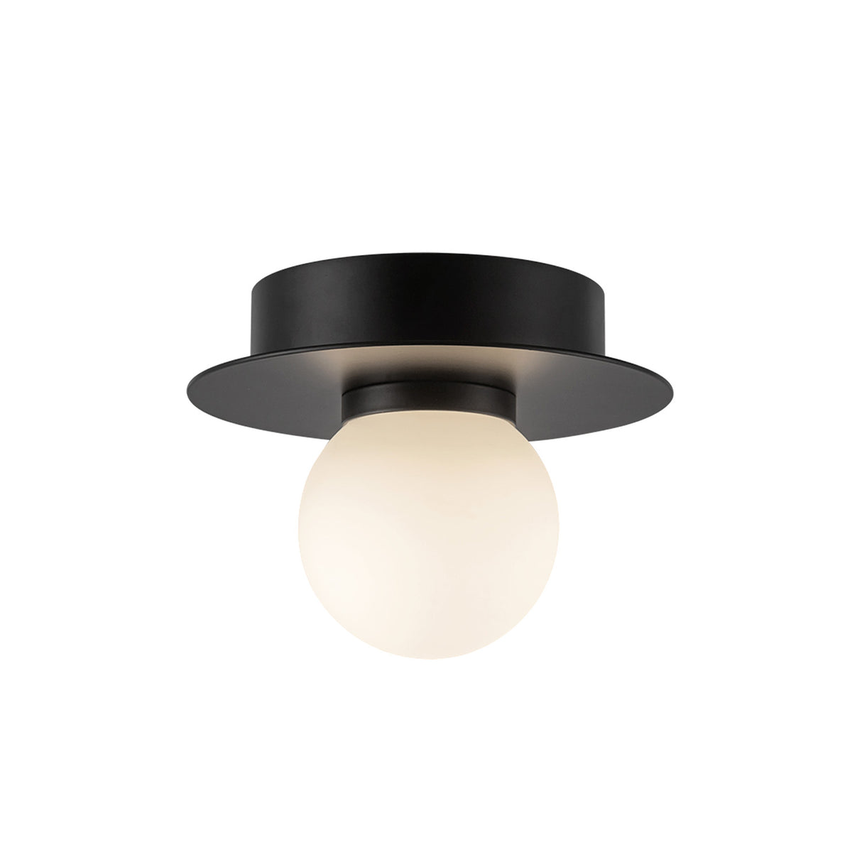 Sol LED Flush Mount 6", Matte Black