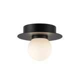 Sol LED Flush Mount 6", Matte Black