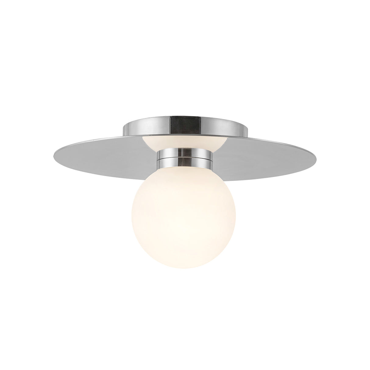 Sol LED Flush Mount 10", Chrome